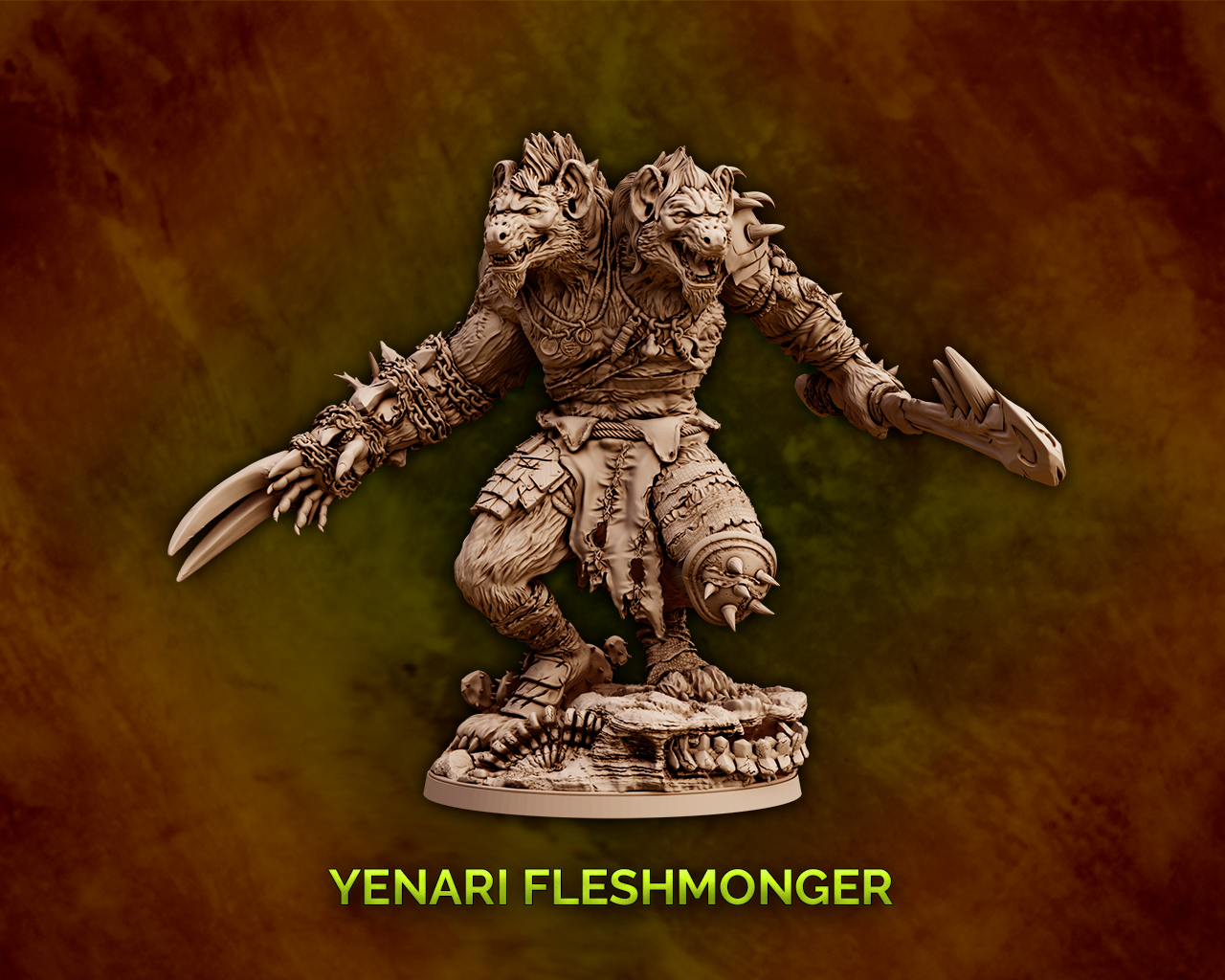 Gnoll Fleshmonger - Two-headed Beast